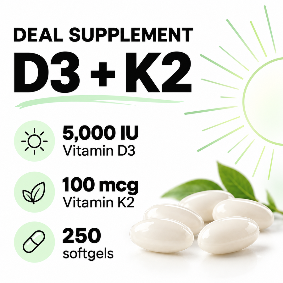 DEAL SUPPLEMENT D3 K2 product facts