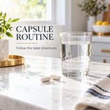 Magnesium capsule routine illustration