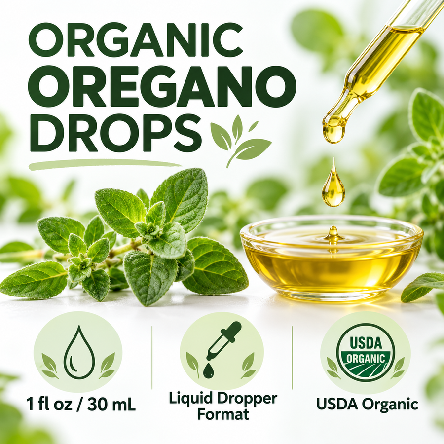 DR.BO Organic Oregano Drops facts