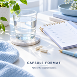 Magnesium capsule routine illustration