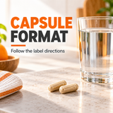 Capsule format and label directions