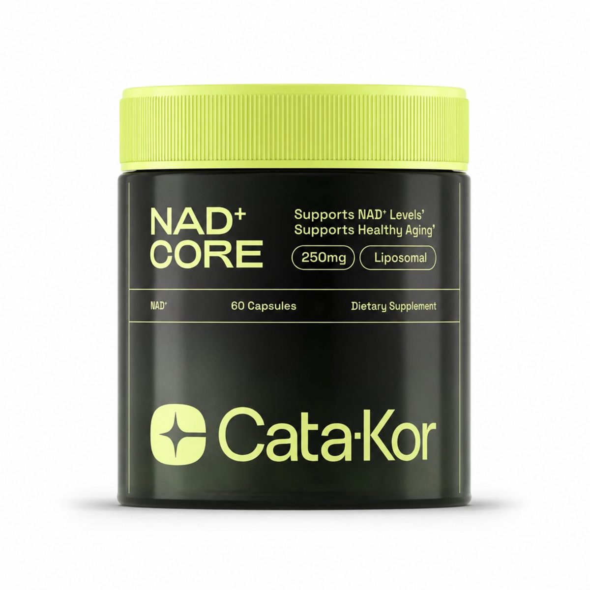 Cata-Kor NAD Plus Core Liposomal 250 mg, 60 capsules