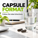 Capsule format and label directions