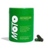 MOTO Metabolism Vitamin Capsules – 60 Vegan Capsules product on white background