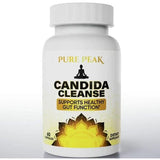 Pure Peak Candida Cleanse 60 capsules product front on white