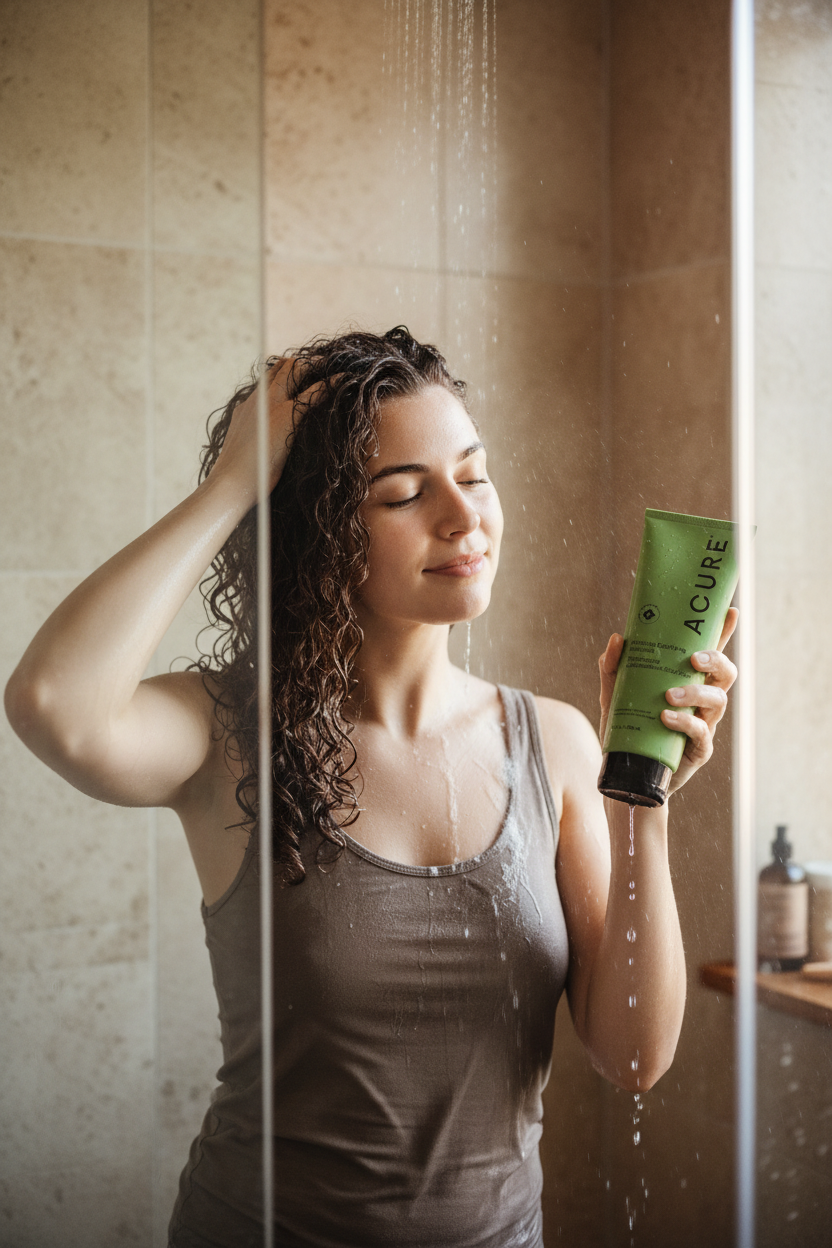 UGC 1 - Mujer lavando cabello