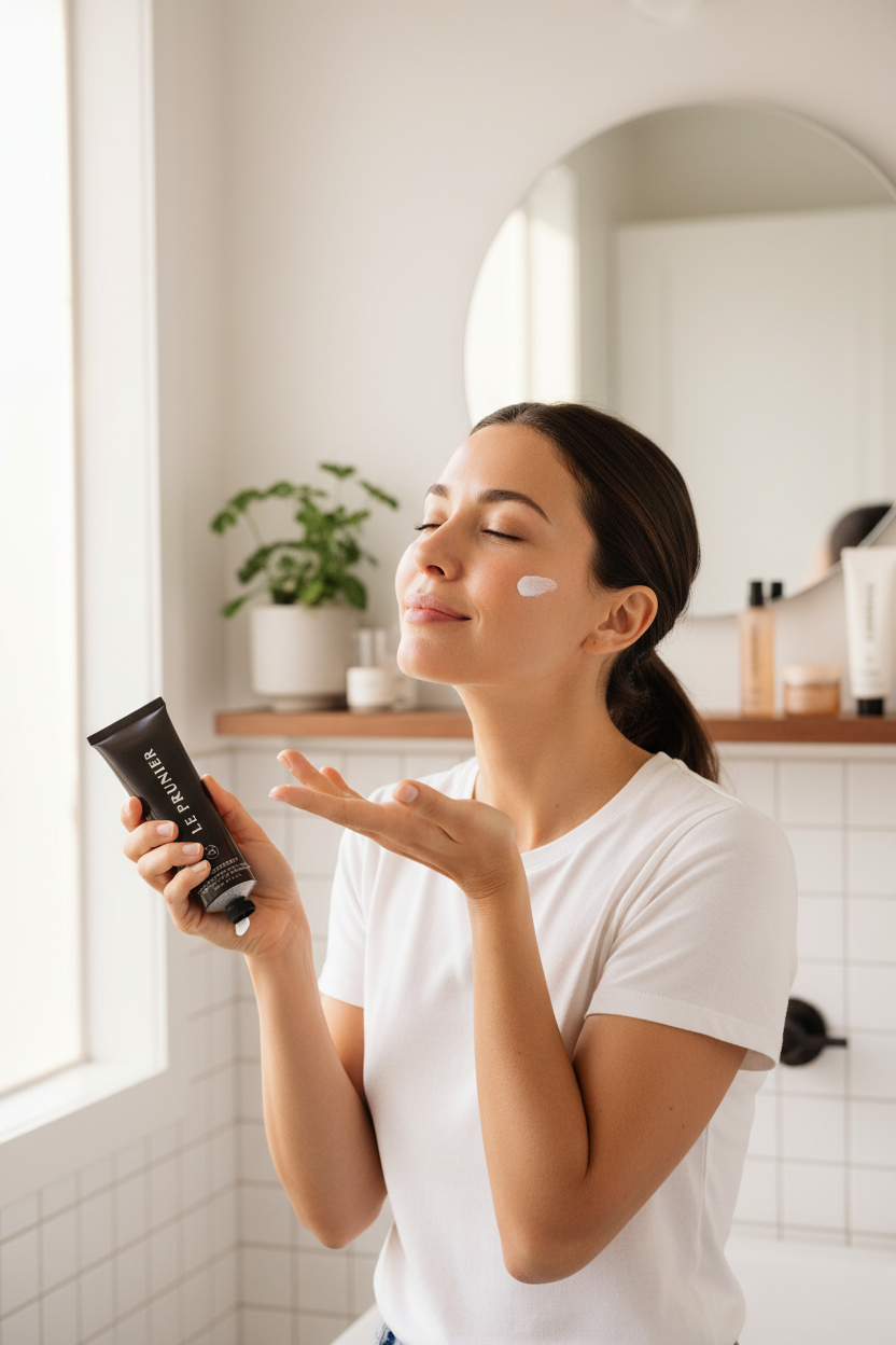 UGC lifestyle Le Prunier Plumscreen SPF skincare