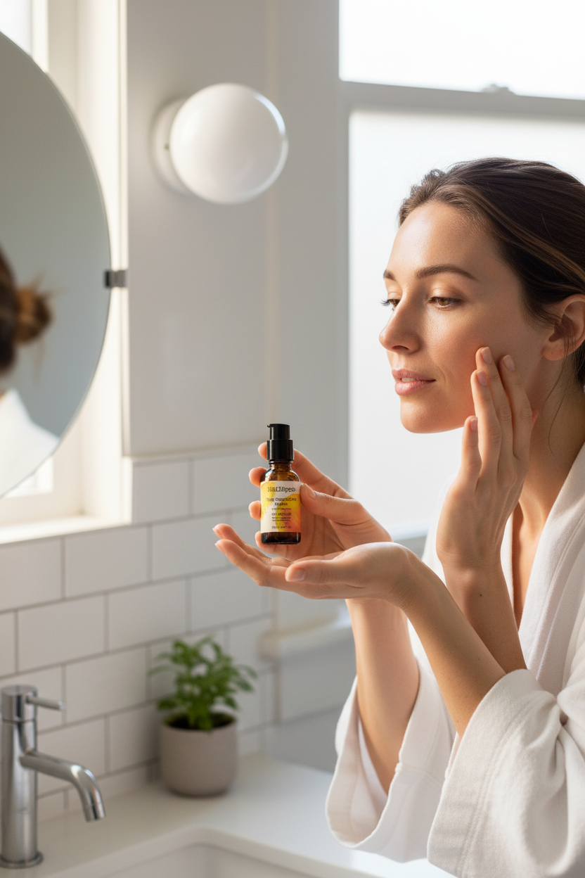 UGC lifestyle Mad Hippie serum skincare