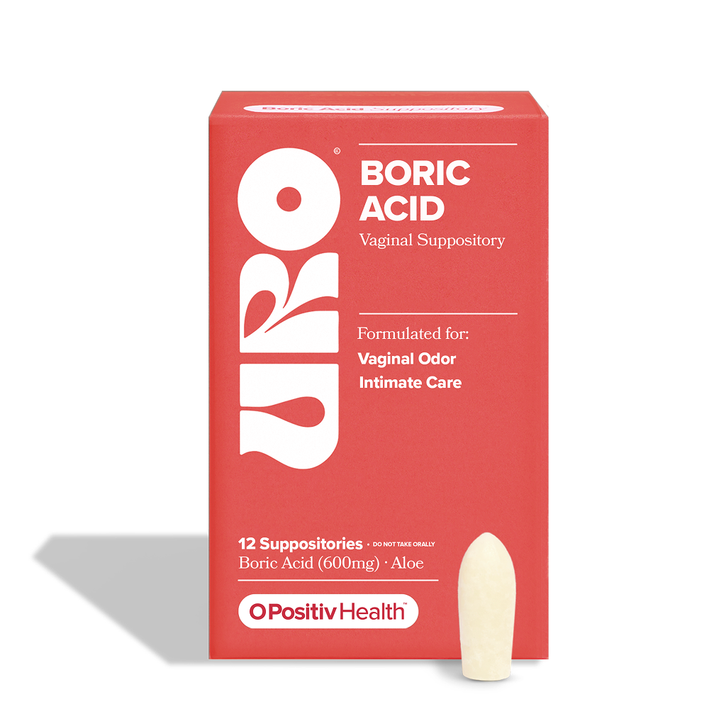 O Positiv URO Boric Acid Vaginal Suppositories — additional product view