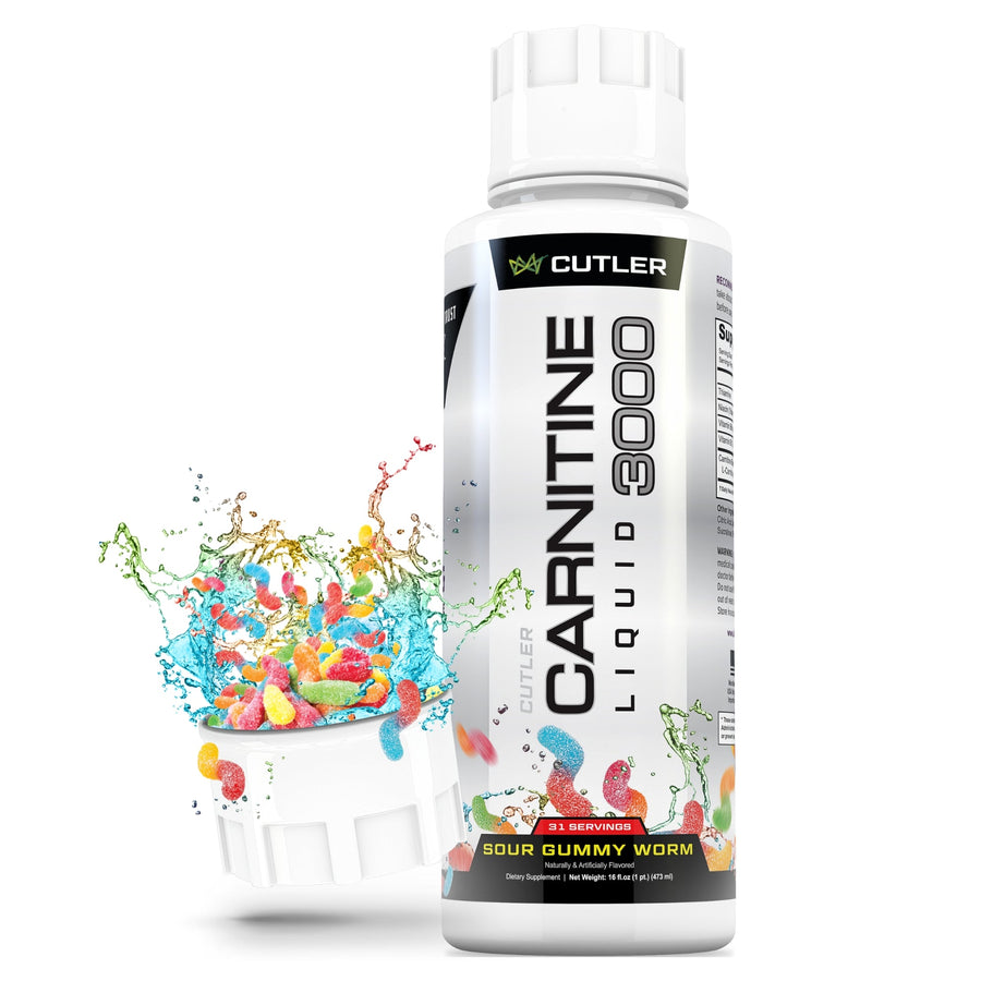 Cutter Carnitine Liquid 3000 – Sour Gummy Worms — additional product view