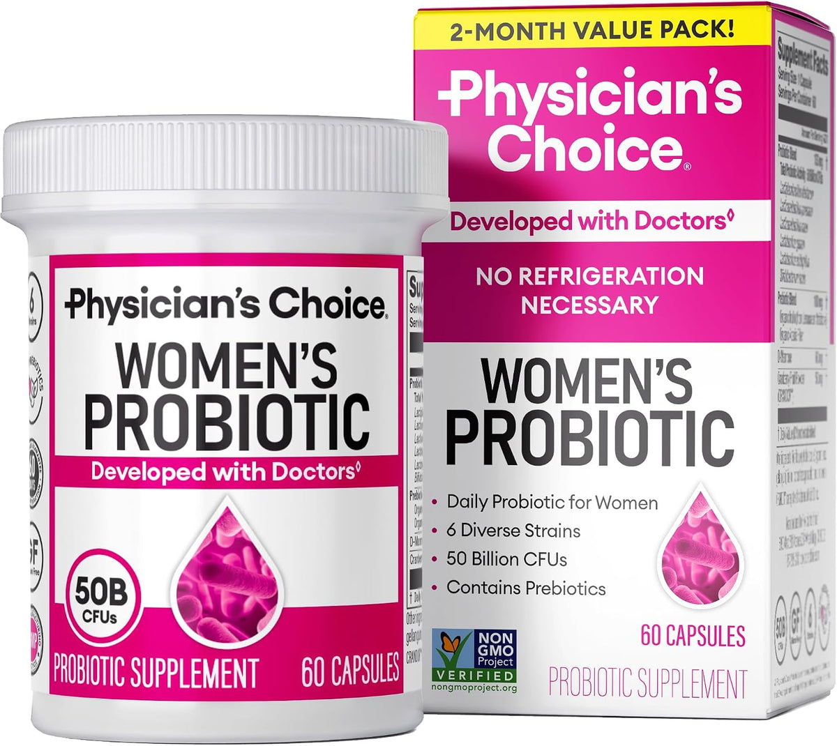 Physician's Choice Women's Probiotic 50 Billion CFU Capsules — additional product view