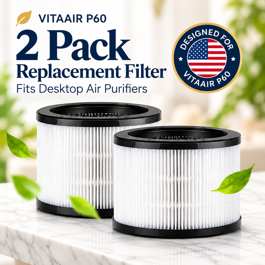VitaAir P60 replacement filters 2 pack