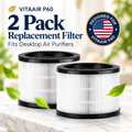 VitaAir P60 replacement filters 2 pack