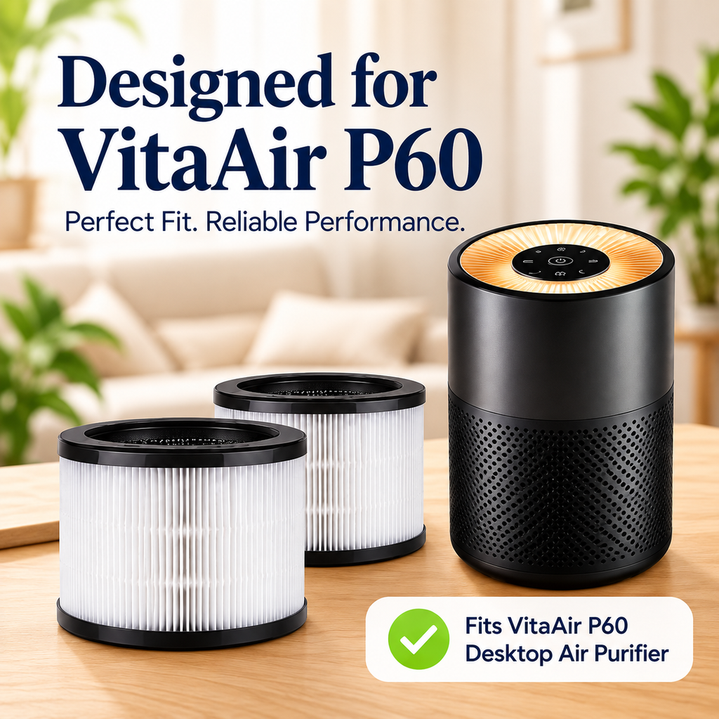 Replacement filters designed for VitaAir P60