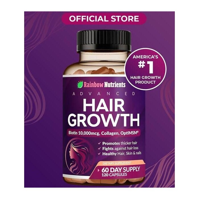 Rainbow Nutrients Advanced Hair Growth Capsules
