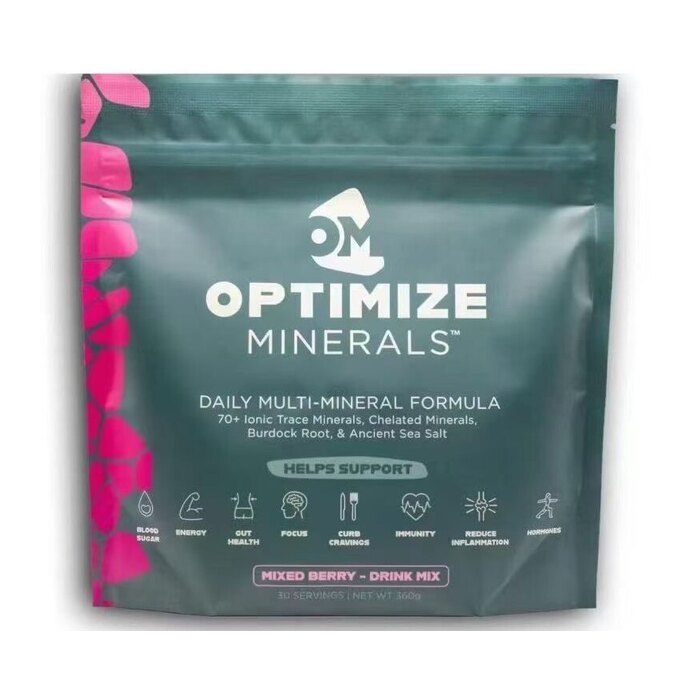 Optimize Minerals Daily Multi-Mineral Formula – Mixed Berry Drink Mix