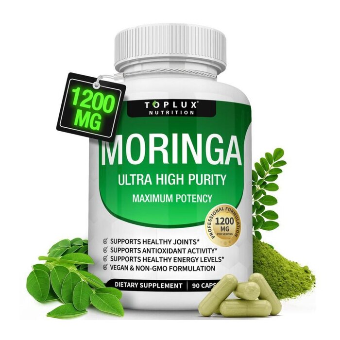 Toplux Nutrition Moringa 1,200 mg Capsules