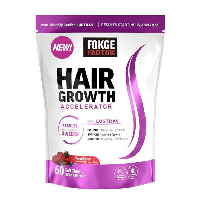 FOKGE Hair Growth Accelerator Soft Chews