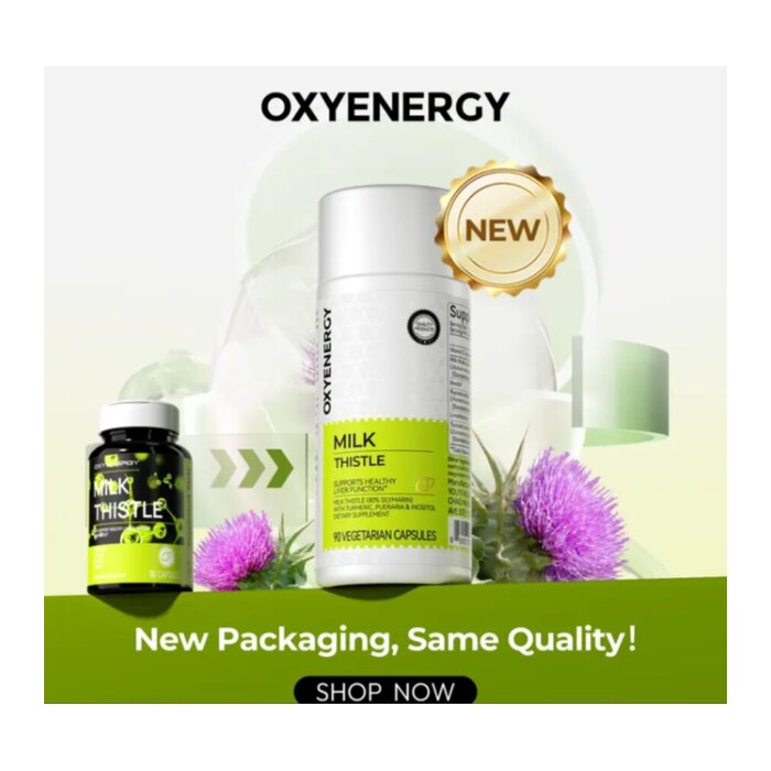 Oxyenergy Milk Thistle Capsules