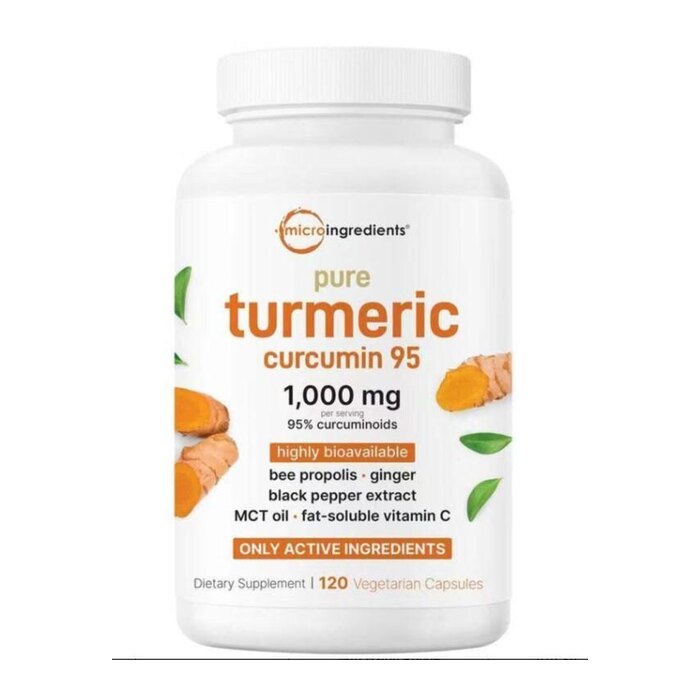 Micro Ingredients Pure Turmeric Curcumin 95% Capsules
