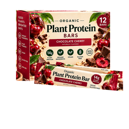 Chocolate Cherry protein bar box