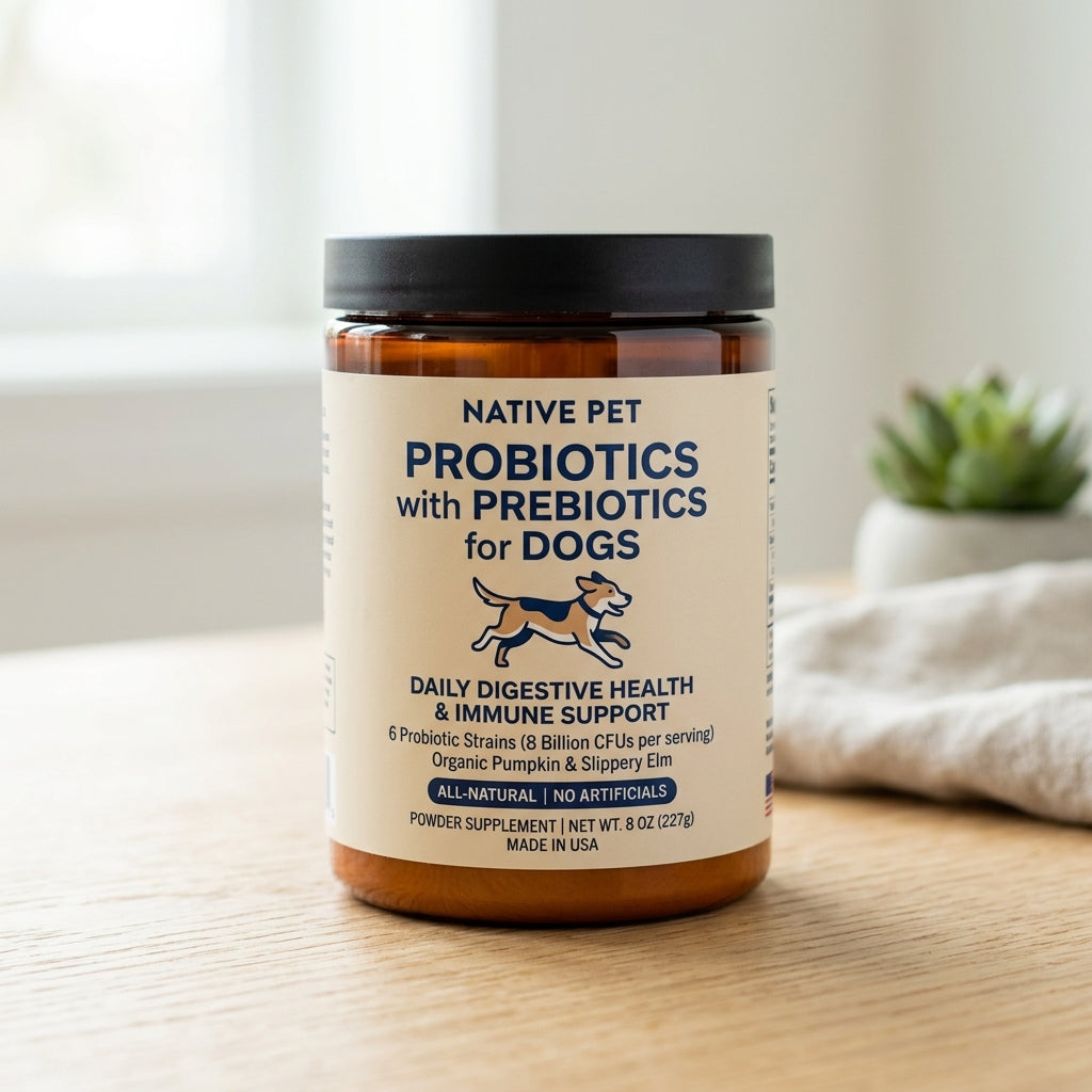Native Pet Probiotics with Prebiotics for Dogs — 8.2 oz