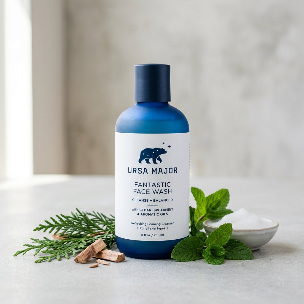 Ursa Major Fantastic Face Wash Cedar & Spearmint — 4 fl oz