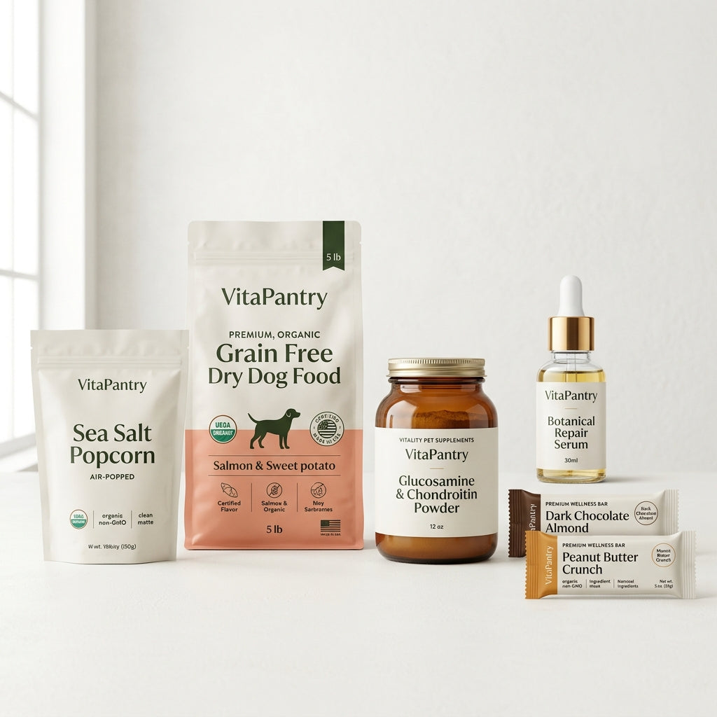 VitaPantry curated pet, beauty, and pantry essentials